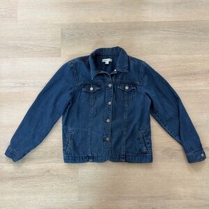 Coldwater Creek Lightweight Blue Jean Jacket